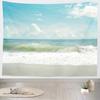 Tropical Summer Beach Tapestry Wall Hanging Tropical Beach Tapestries Seaside Coconut Tree Tapestry Home Decorations Bedroom