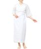 [SOUBIEN] Soubien Women's One-Piece UndergarmentSlip with Lace, Straight Sleeves, White, All Seasons, Kimono Slip, Undergarment, Traditional Japanese