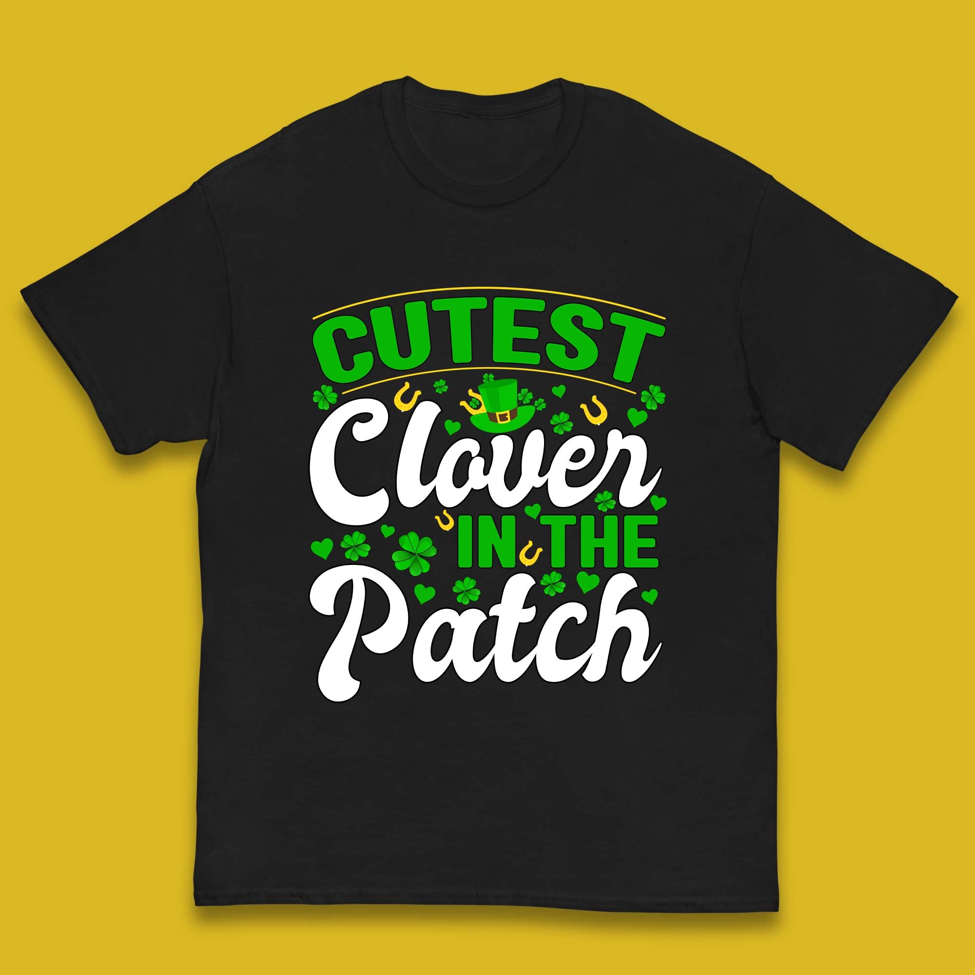Cutest Clover In The Patch Kids T-Shirt 100