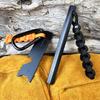 Bear Grylls Survival Fire Starter Magnesium Flint Rod, Portable Emergency Firesteel Kit Compass Whistle for Camping Hiking Tool