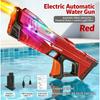 New Electric Water Guns Children Wholesale AutomaticWater Absorption Battery DisplayLarge Capacity Boys' Water PlayToyWater Gun