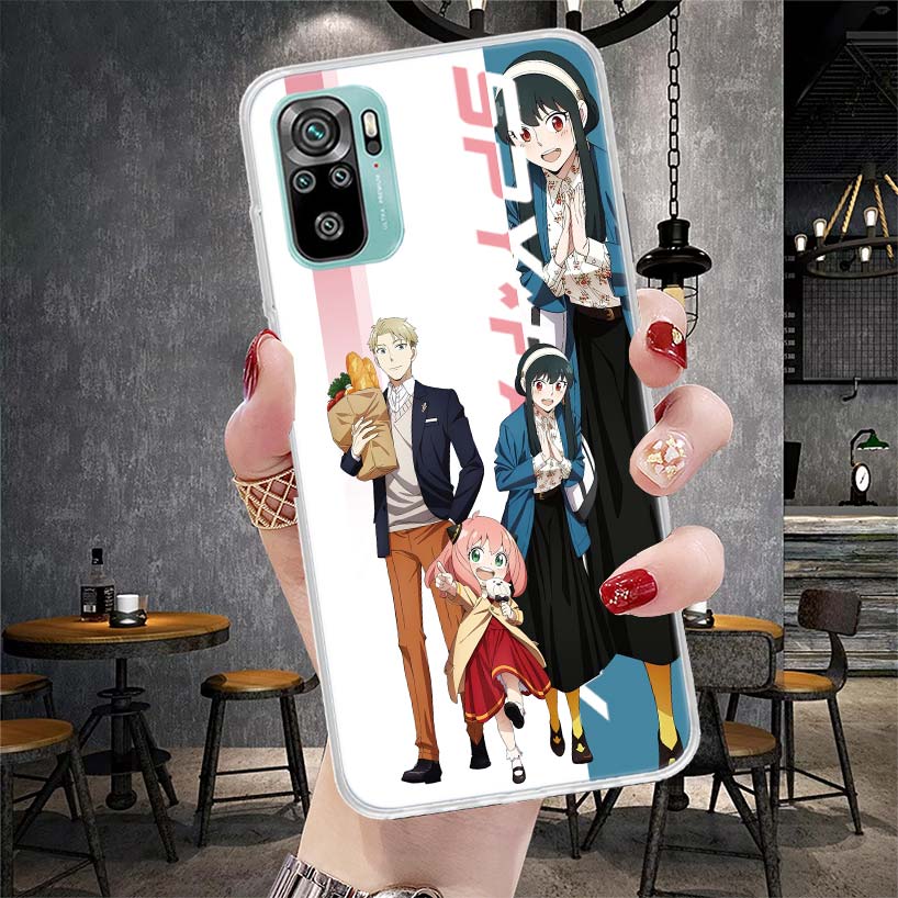 Anime Spy Family Anya Soft Phone Case For Xiaomi Redmi Note 15 14 14S 13 12 Pro Plus 12S 11 11S 11E 10 10S 11T 5G Fundas Coque R