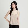 Mulberry Silk Classic Loose and Comfortable Skin-friendly Inner Match Women's Fashion Underwear Top Versatile Strap Bottom Tank Top