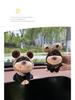 Creative Bee Dog Car Ornament: Cute Figurine for Center Console Decoration