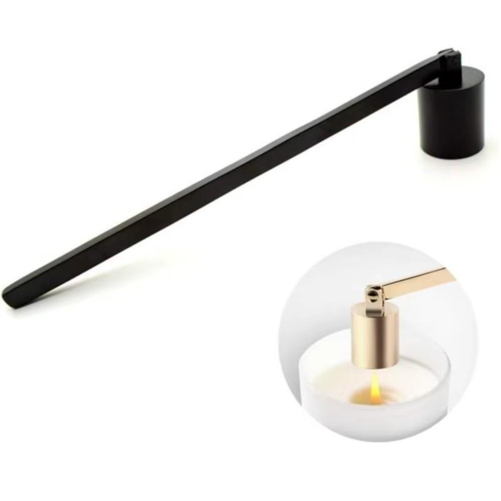Vintage Decor Bell-Shape Wick Cover Long Handle Candle Extinguisher  Home Decor