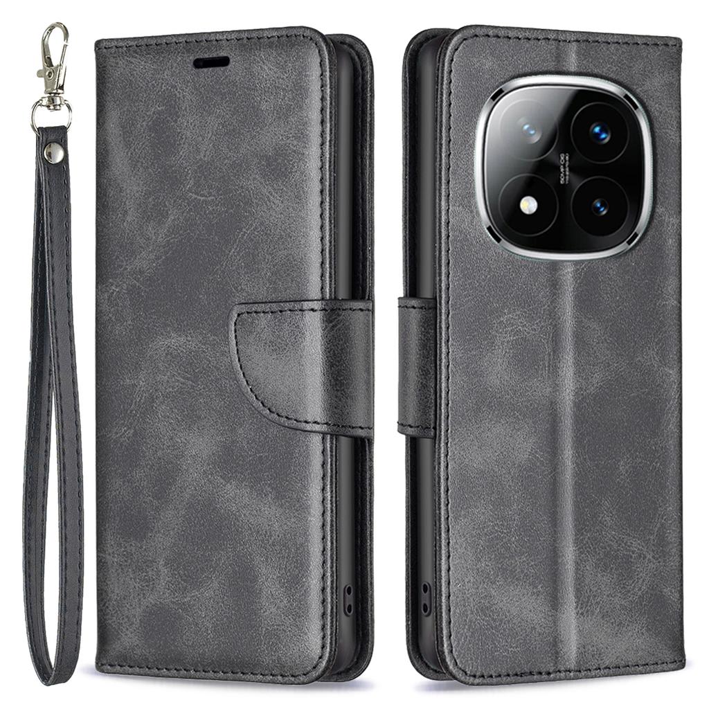 For Xiaomi Redmi Note 14 Pro 4G Case Shockproof PU Leather Cover with Wallet Card Slots