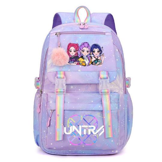 Schulrucksack mit großer Kapazität und Schultergurt; Schüler Drei-teiliges Federmäppchen-Set