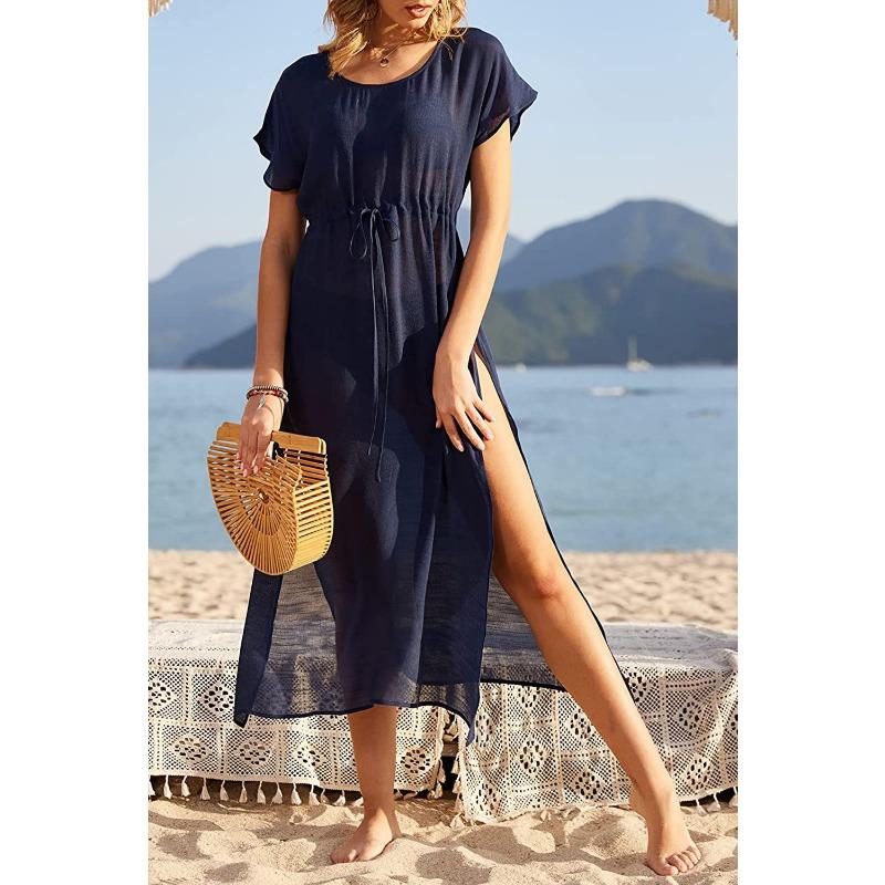 Dámské sexy plážové bikiny s dlouhým rukávem, dlouhé, s ochranou proti slunci, plus size