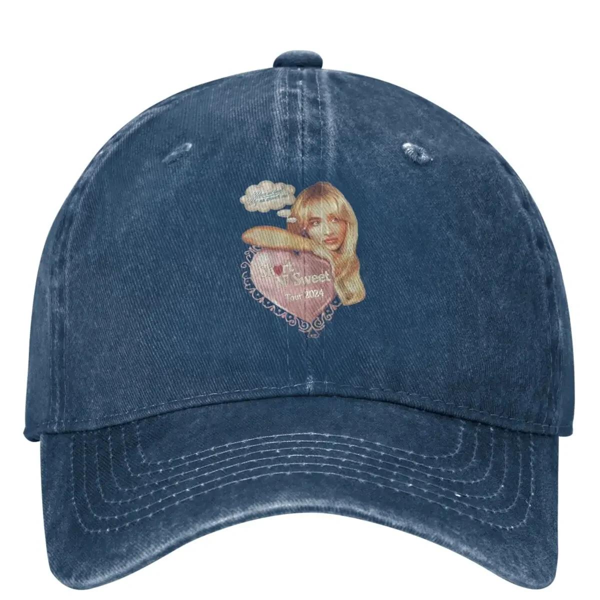 

Carpenter Album Short N Sweet Baseball Cap Couple Women Design Trucker Hat Summer yk Retro Outdoor Sports Snapback Cap One Size