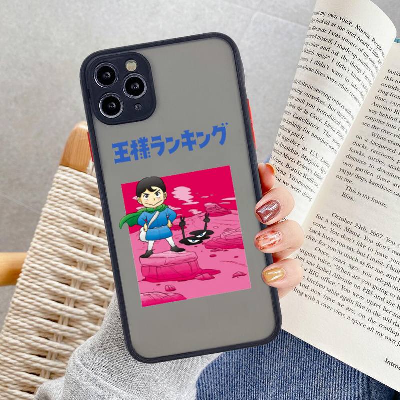 Ranking of Kings Phone Case For iphone 13 12 11 Pro Max Mini XS 8 7 Plus X SE 2020 XR Matte Transparent Cover