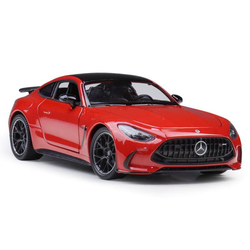 

WELLY 1/24 Mercedes-Benz AMG GT 63 Coupe Alloy Sports Car Model Diecast Metal Toy Racing Car Vehicles Model Simulation Kids Gift червоний