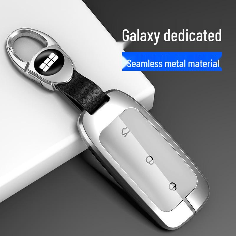Kvalitní kožené pouzdro na klíče z legované kůže pro Geely Galaxy L7 - Unisex design