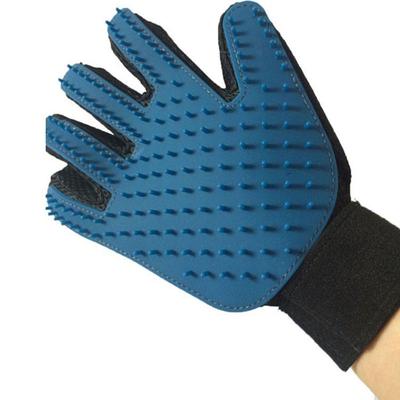 Right Hand Pet Bathing & Grooming Glove with Hair Removal Brush
