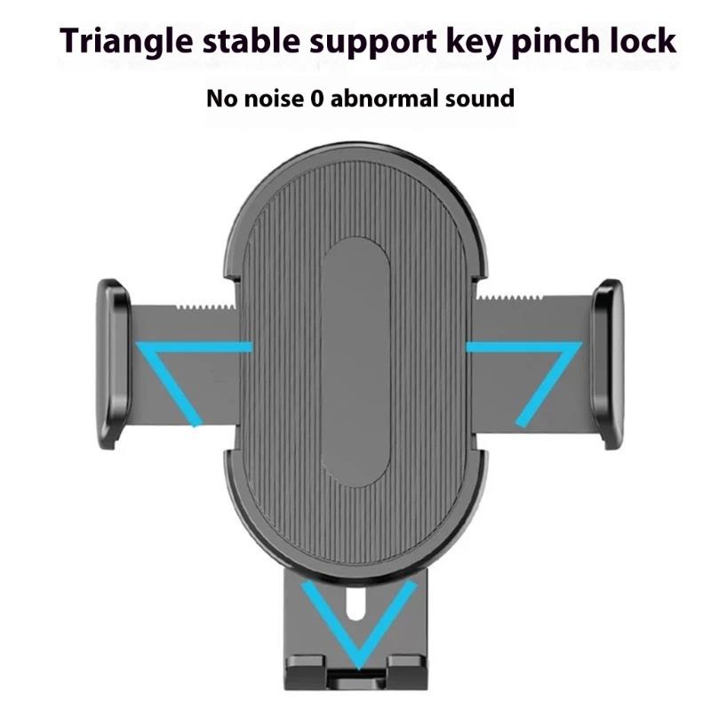 Universal Car Vent Hook Phone Mount Not  Slip Base Vent Hook Phone Holder Secure Stable Holder Suitable for Smartphones