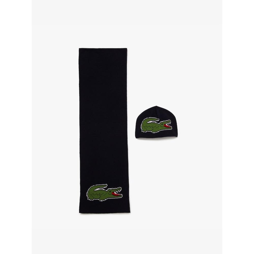 

Комплект из шапки и шарфа LACOSTE RB1515 53N HDE Q2NRB1515 53NHDE