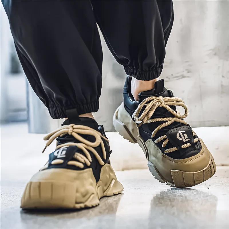 Modische 2026 Neue Vielseitige Bequeme Dicke Sohle Lässiger Trend Modische Leichte Sportschuhe für Herren