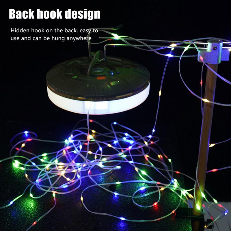 Lights Outdoor Camping Light String Light Outdoor Tent Light RGB Atmosphere Light LED Flashlight Wedding Christmas Decor China Mainland