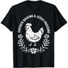 Chicken Raising & Jesus Praising T-Shirt