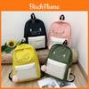 Minimalist Oxford Backpack For Middle School Girls With Waterproof Material And Spinal Protection