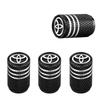 keychain For Toyota Hilux Crown TRD Car Wheel Tire Valve Caps Camry Supra Corolla Yaris Prado Prius Air Stem Covers Auto Acc