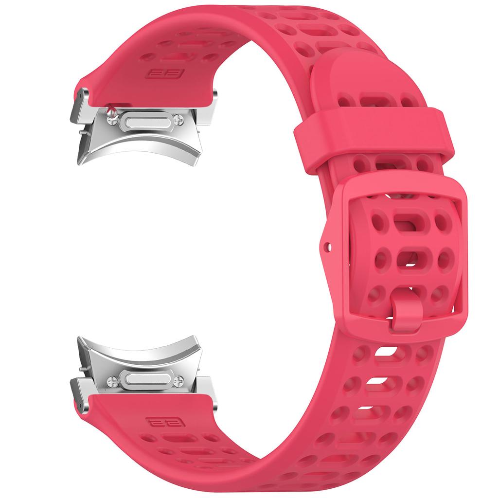 No Gap Silicone Band For Samsung Galaxy Watch 6 5 4 44mm 40mm for Galaxy Watch456 Bracelet Quick Release Smartwatch Accessories