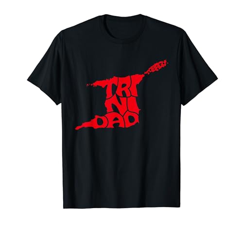 

Trinidad & Tobago Patriotic Map Trinbago Tee Trini T-shirt