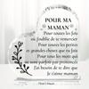 2D Flat Acrylic French Style "inverted Mare" Decoration, Indoor and Outdoor Decoration - No Battery/electricity Required, Free Day Decoration, Sho