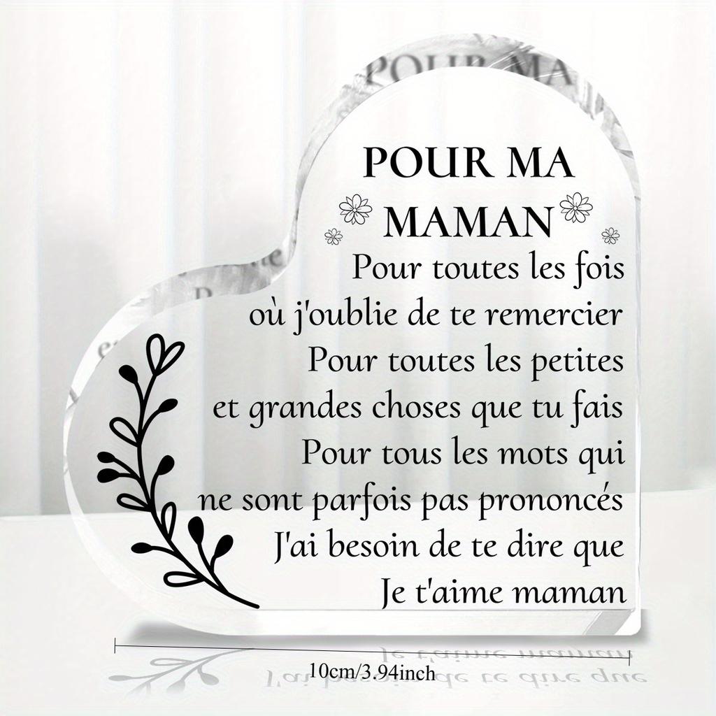 2D Flat Acrylic French Style "inverted Mare" Decoration, Indoor and Outdoor Decoration - No Battery/electricity Required, Free Day Decoration, Sho