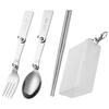 Guangyi Portable 304 Stainless Steel Cutlery Set