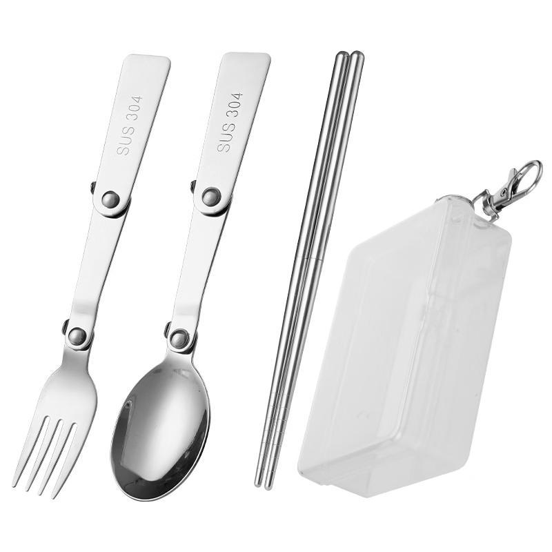 Guangyi Portable 304 Stainless Steel Cutlery Set