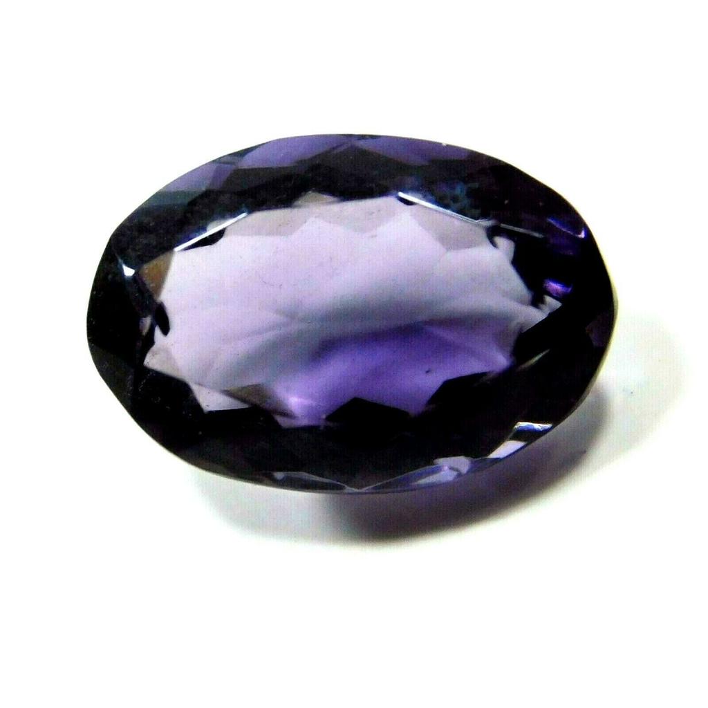 Natural Purple Spinel Loose Gemstone 7 ct Oval Shape for Jewelry Making and Gem Collections