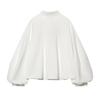 TAOP&ZA Women's Korean Style Puff Sleeve Poplin Shirt - 2026 Spring Collection