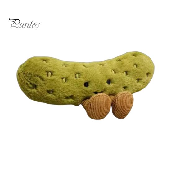 

Изготовленная вручную плюшевая кукла-огурец, игрушка для эмоциональной поддержки, плюшевые компаньоны в виде огурцов, рождественский подарок на день рождения для детей и друзей зелёный