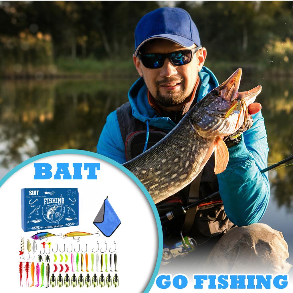 Luya Mysterious Fishing Equipment All Fishing Kits Big Mouth Bass Small Mouth Bass Troutbait Fishing Set
