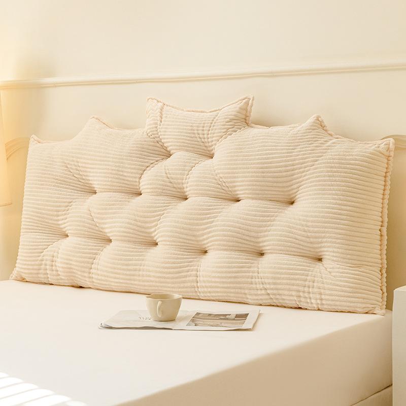 High Elasticity PP Cotton Headboard Large Cushion Bedroom Soft Bag Backrest Suitable for Sofa Bed Reading Back Support Cushion