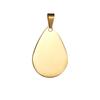 50pcs Stainless Steel Dog ID Tags Blank Tags for DIY Engraving Pet Supplies Accessories