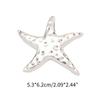 Five-pointed Star Pendants DIY Necklace Bracelet Earrings Setting Pendant for Jewelry Making Findings Vanlentines Gift