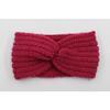 Winter Ear Warmer Headband Women Fashion Elastic Wool Knitted Headband Head Wrap Hairband Girls Elegant Hair Band Accessories