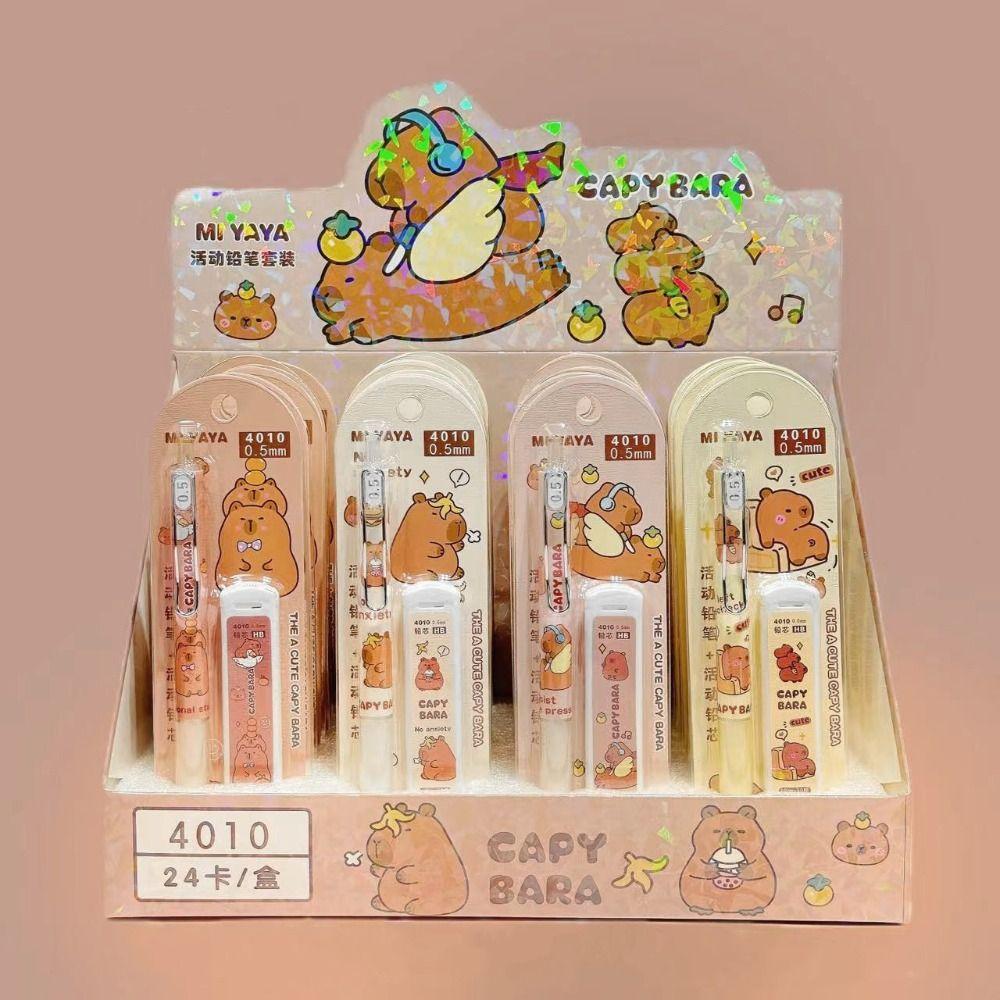 

Capybara Mechanical Pencil Cartoon Propelling Pencil Automatic Pencil Students Prize Style 1