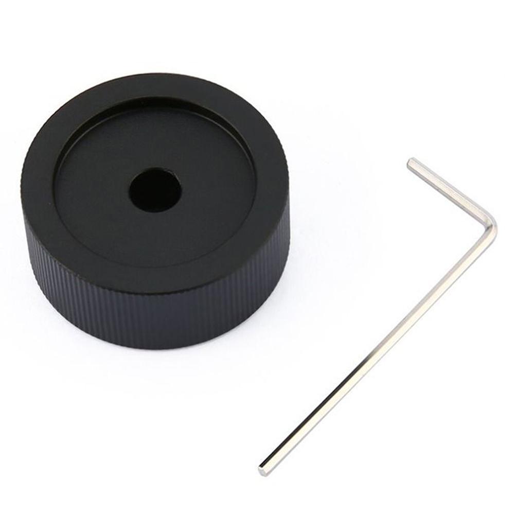 Buton de control al volumului cu adâncime gaură 8mm, buton din aluminiu, antiderapant