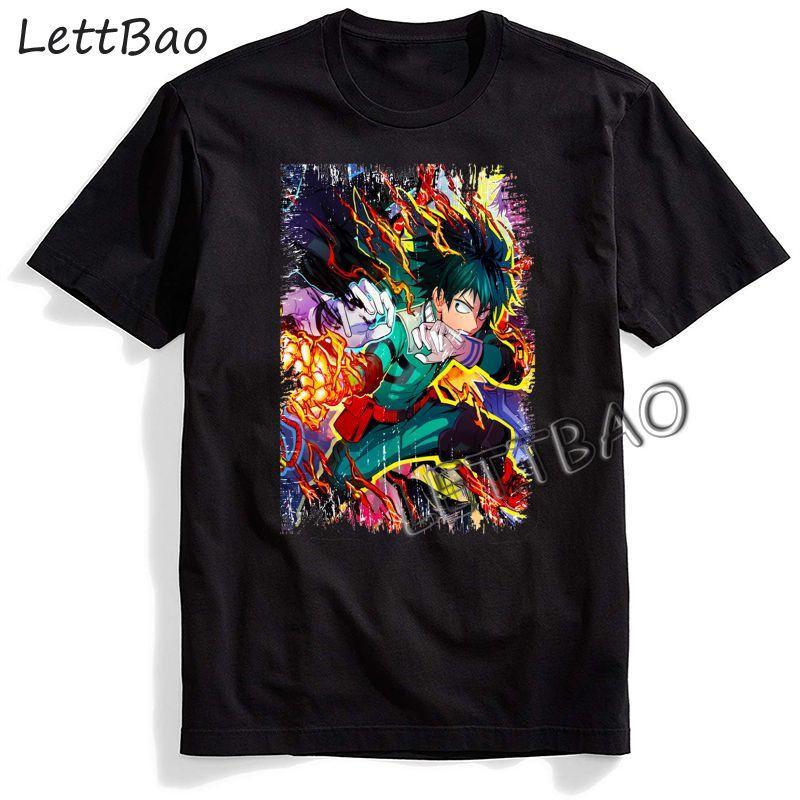 Men S Boku No Hero Academia Anime T Shirt My Hero Academia T Shirt Casual