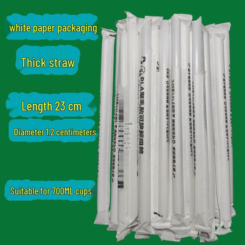 Biodegradable PLA Bubble Tea Straws
