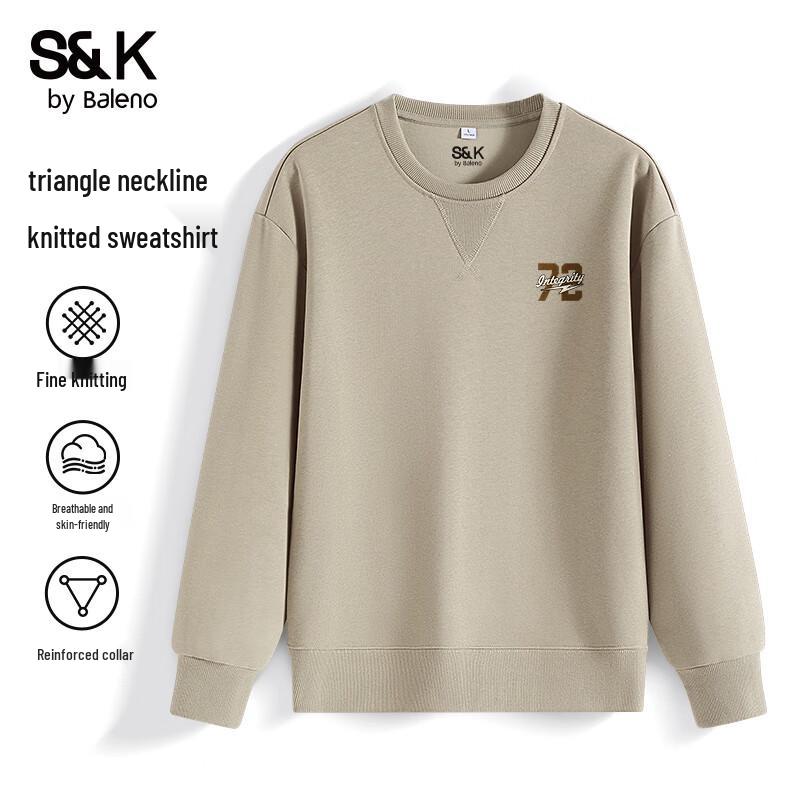 Baleno Men's S&K Series Loose-Fit Graphic Sweatshirt
