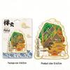 Yunnan Wulaoshan Metal 3D Magnetic Refrigerator Magnet Travel Souvenir