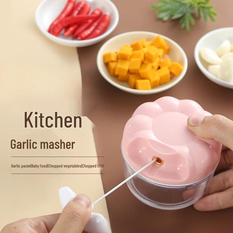 Mini Pull-String Food Chopper