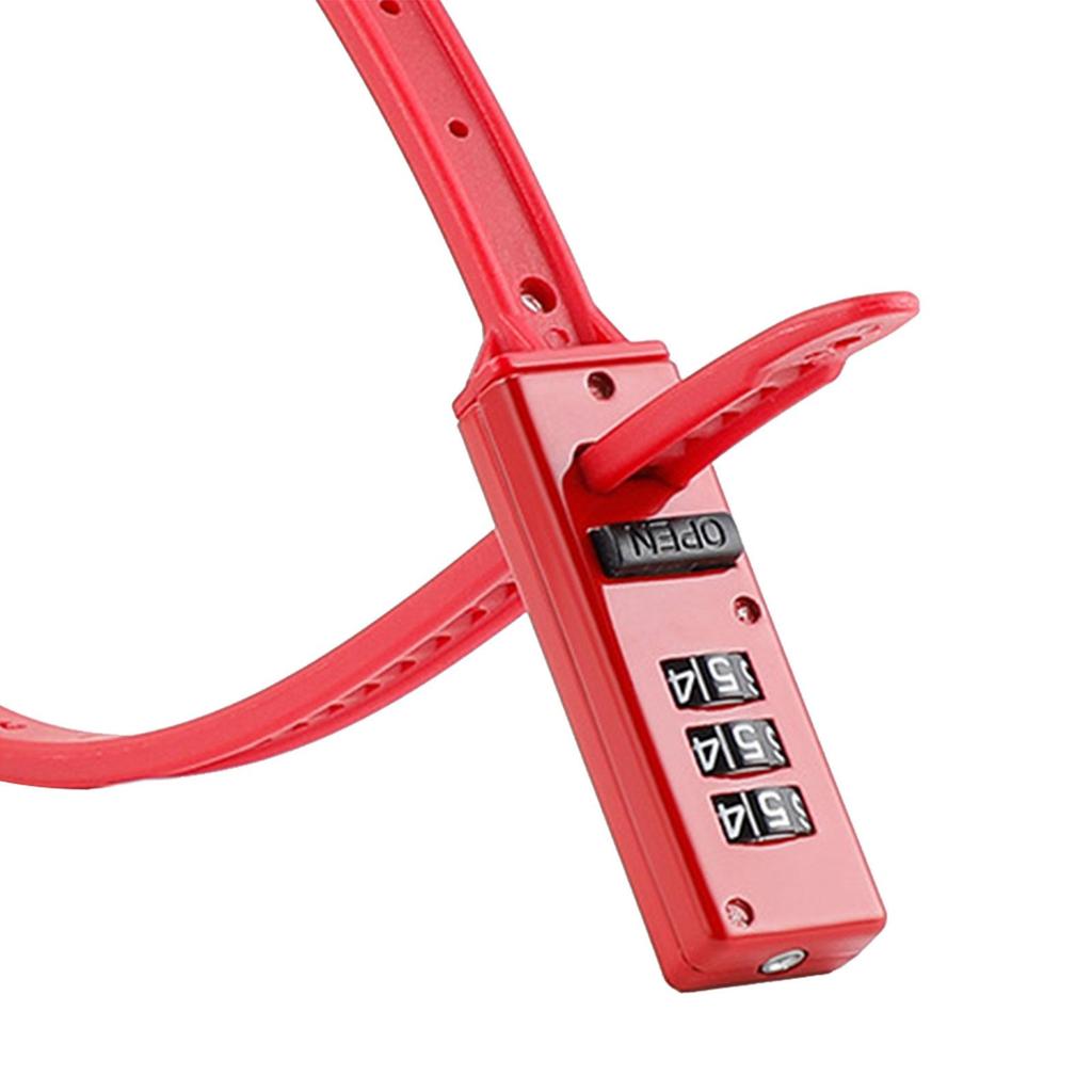 Bike Lock Zip Tie Lock Cabinet Locks Multi Purpose Bicycle Lock Lock for Bicycle Luggage Cycling Bike Suitcase