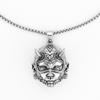 Accessories Style Hannya Ghost Head Punk Long Hip-Hop Niche Necklace Accessories for Men