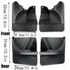 Auto-Schmutzfänger vorn/hinten, Kotflügel, Spritzschutz, Klappe für Kotflügel-Schmutzfänger für Toyota Land Cruiser Prado FJ120 2003-2009