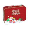 Square Christmas Box Metal Gift Packing New Candy Jar  Sugar