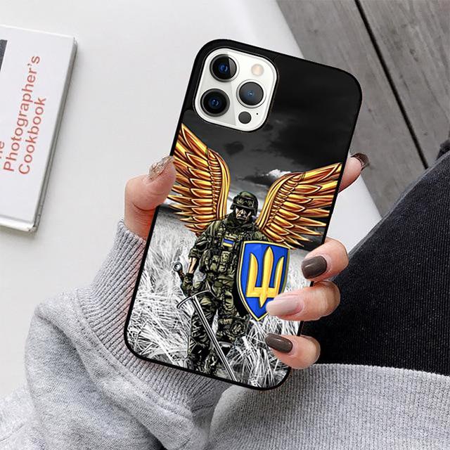 U-krainian Flag Phone Case For iPhone 17 Air 16 15 14 13 12 11 Pro Max Plus Max Cover Shell coque